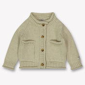 Donsje Amsterdam Baby Unisex Vest In Licht Beige