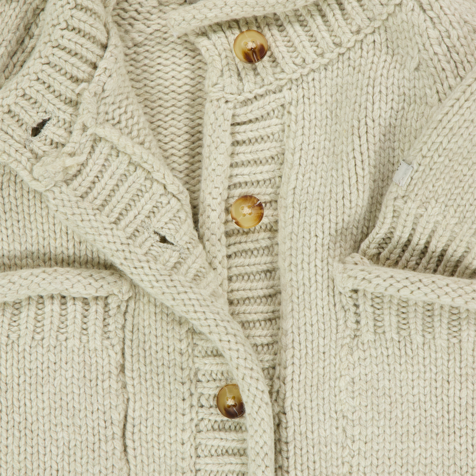 Donsje Amsterdam Baby Unisex Vest In Licht Beige