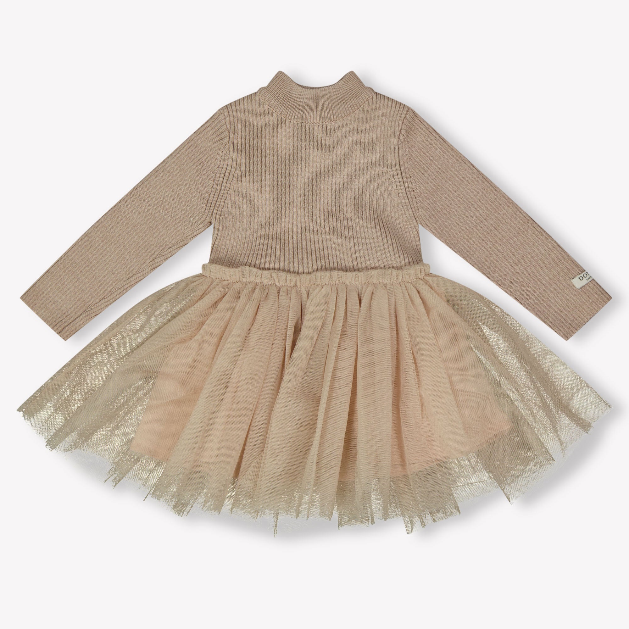 Donsje Amsterdam Lotus Baby Meisjes Jurk In Lila