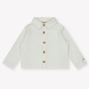 Donsje Amsterdam Baby Jongens Blouse In Off White