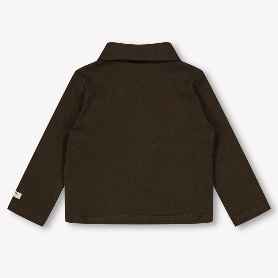 Donsje Amsterdam Baby Jongens Blouse In Bruin