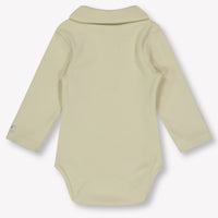 Donsje Amsterdam Paulo Baby Jongens Rompertje In Licht Beige
