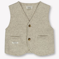 Donsje Amsterdam Maurtis Baby Jongens Gilets In Licht Grijs