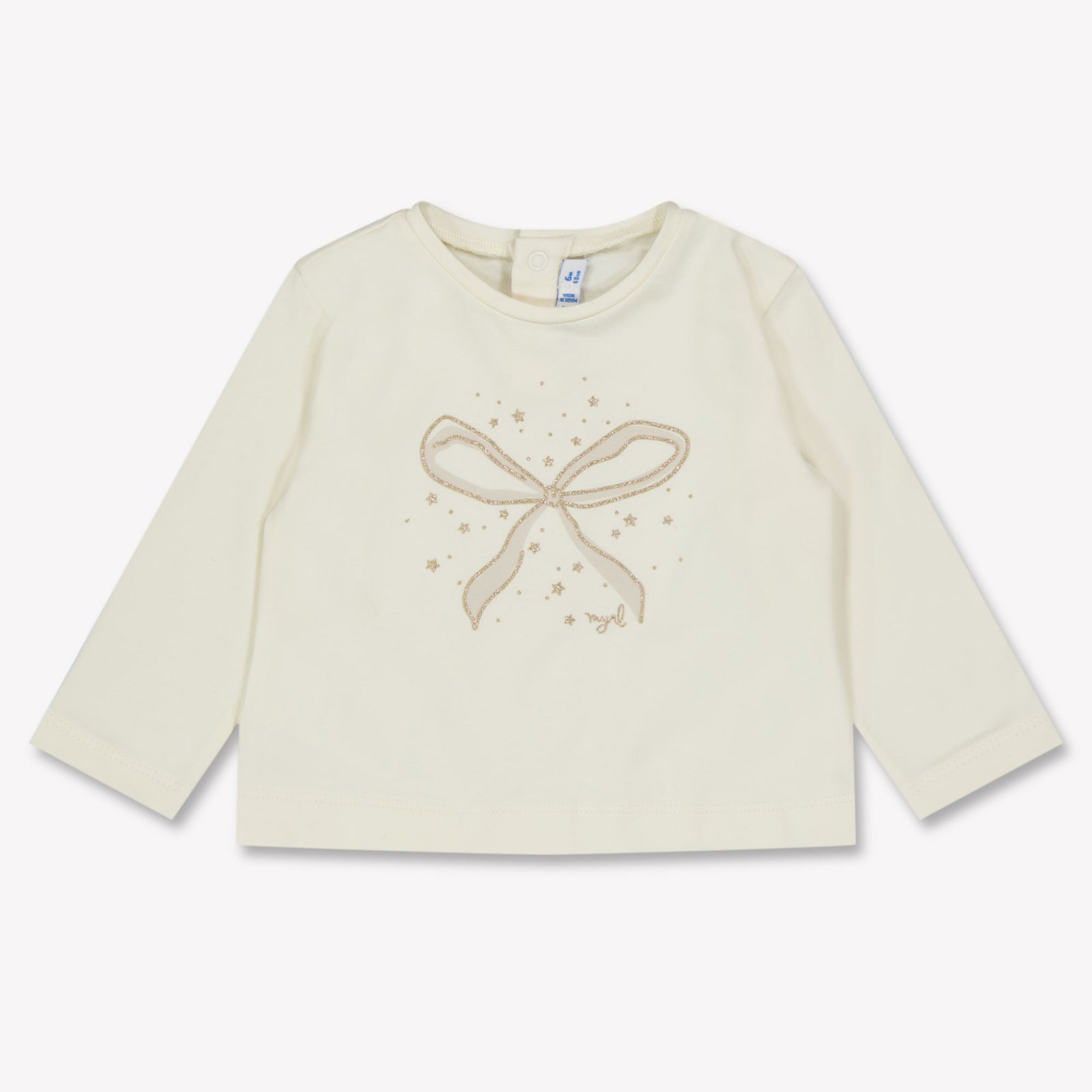 Mayoral Baby Meisjes T-Shirt In Wit