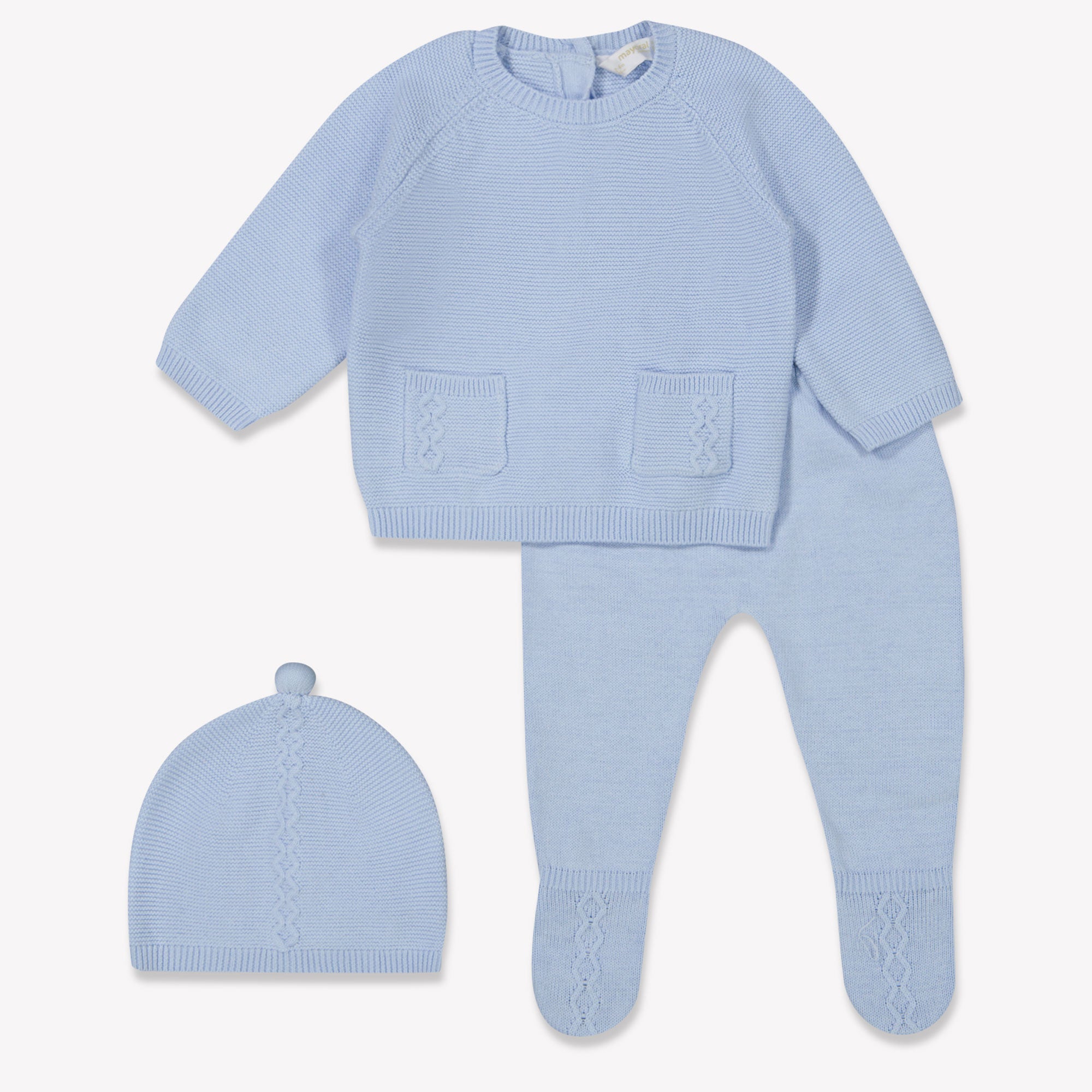 Mayoral Baby Unisex Boxpakje In Licht Blauw
