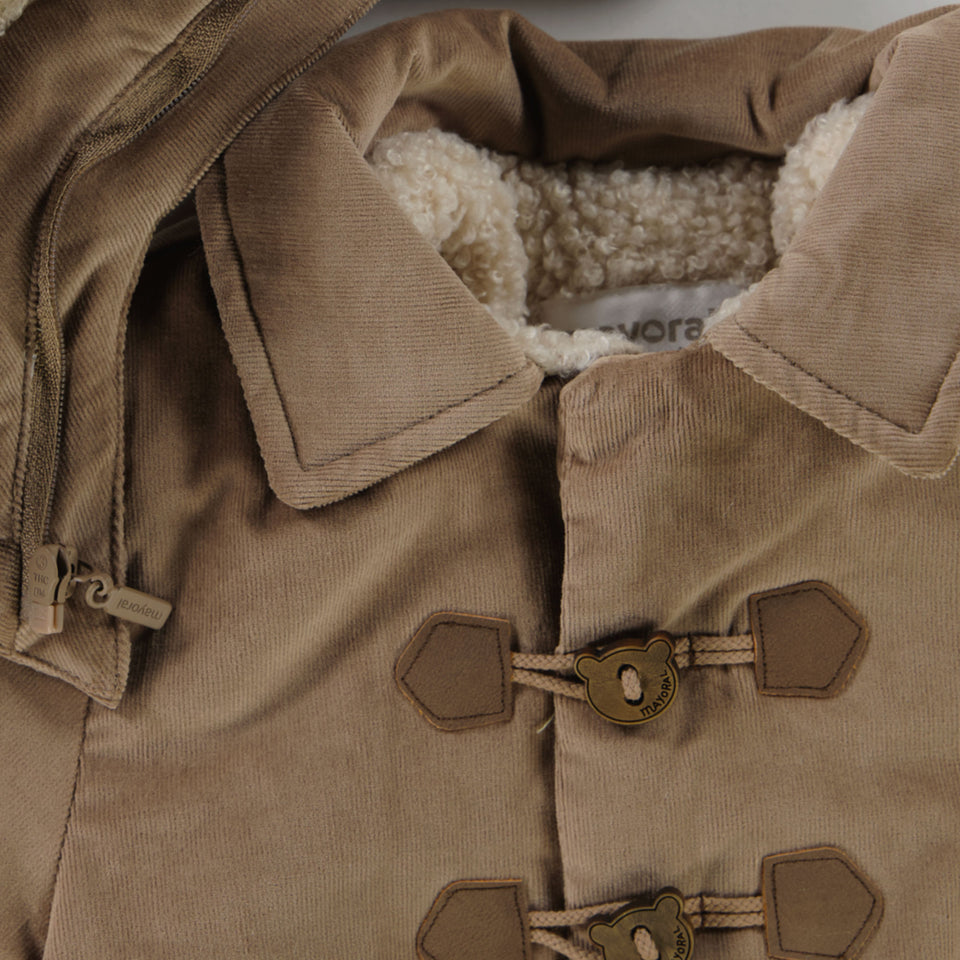 Mayoral Baby Jongens Tussenjas In Licht Bruin