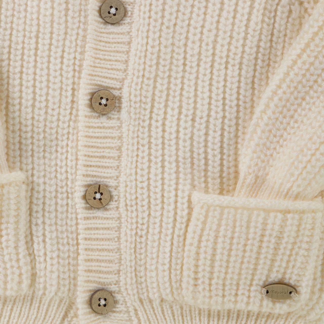 Mayoral Baby Jongens Vest In Licht Beige