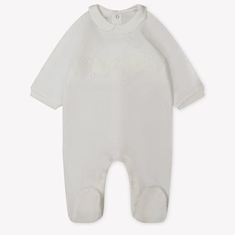 Mayoral Baby Meisjes Boxpakje In Off White