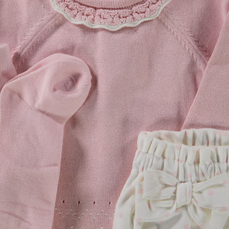 Mayoral Baby Meisjes Setje In Licht Roze