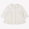 Mayoral Baby Meisjes Winterjas In Off White