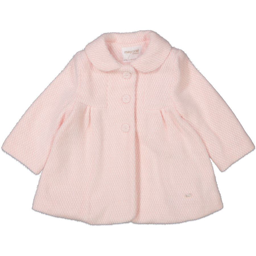 Mayoral Baby Meisjes Winterjas In Licht Roze