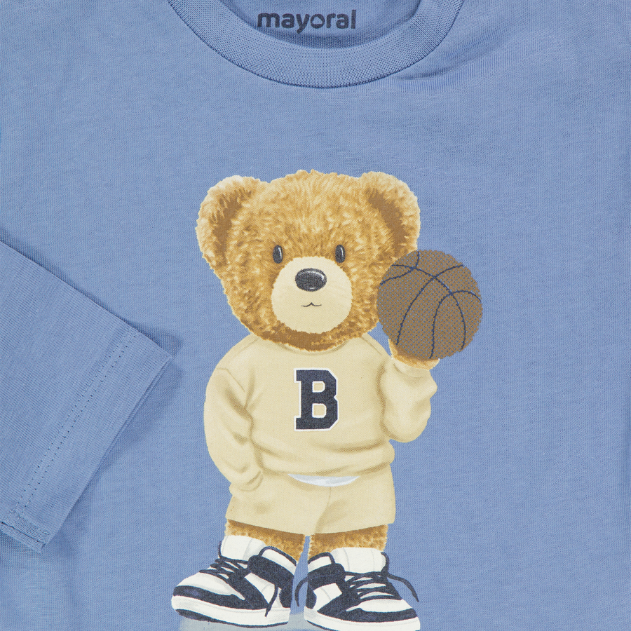 Mayoral Baby Jongens T-Shirt In Blauw