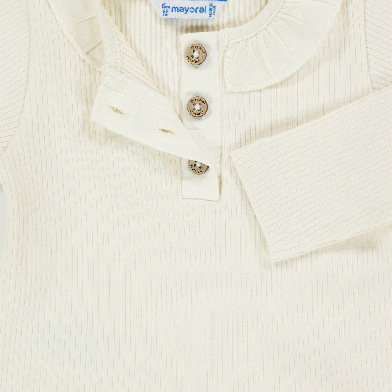 Mayoral Baby Meisjes Polo In Licht Beige
