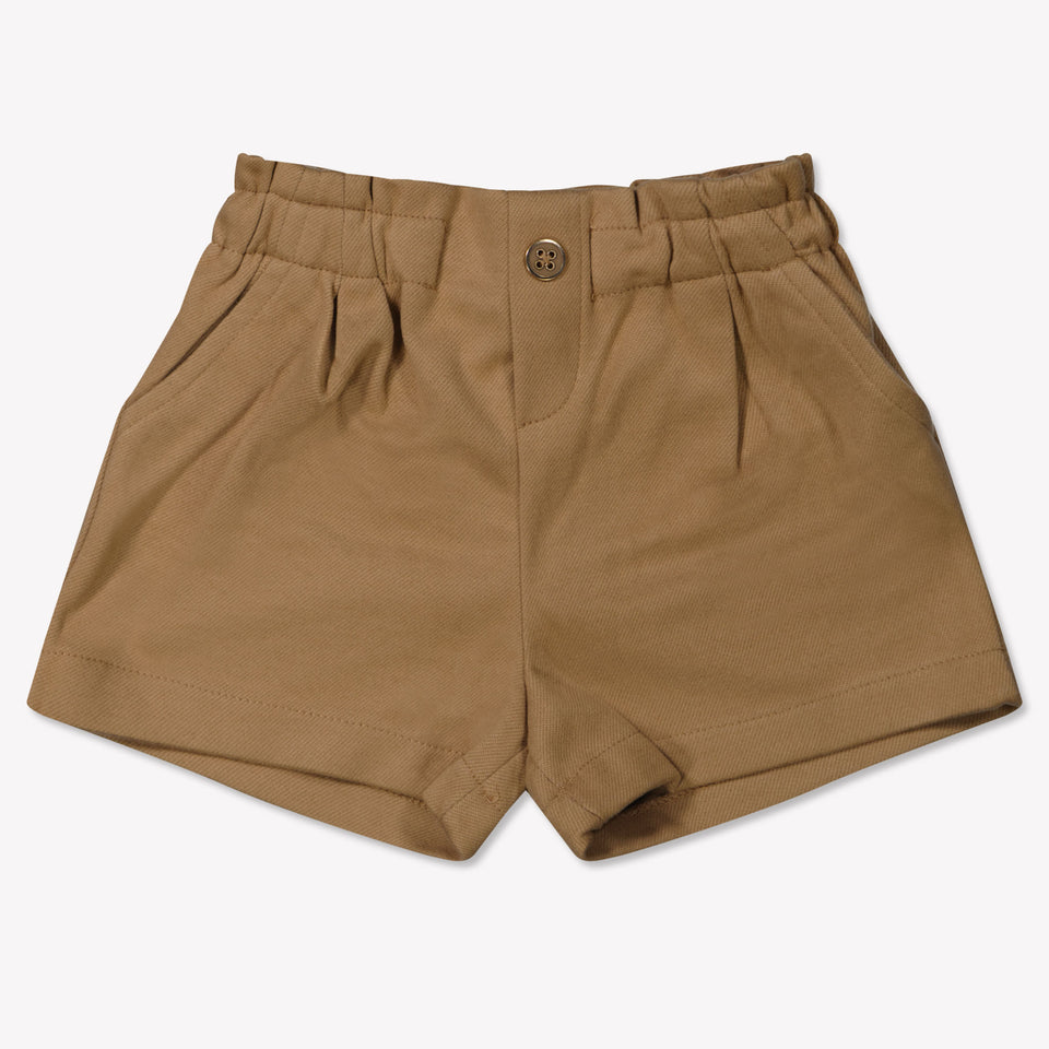Mayoral Baby Meisjes Shorts In Camel