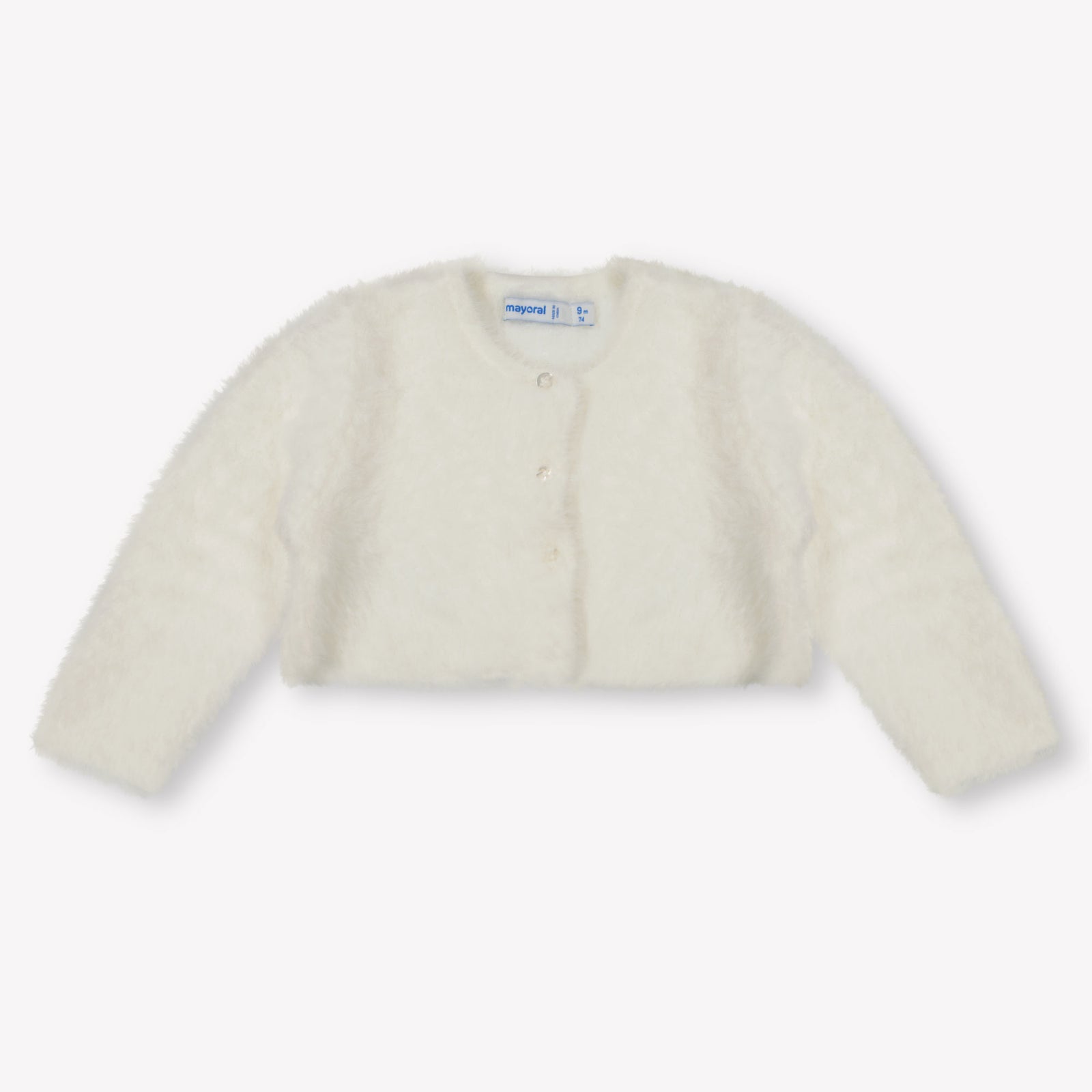Mayoral Baby Meisjes Vest In Off White