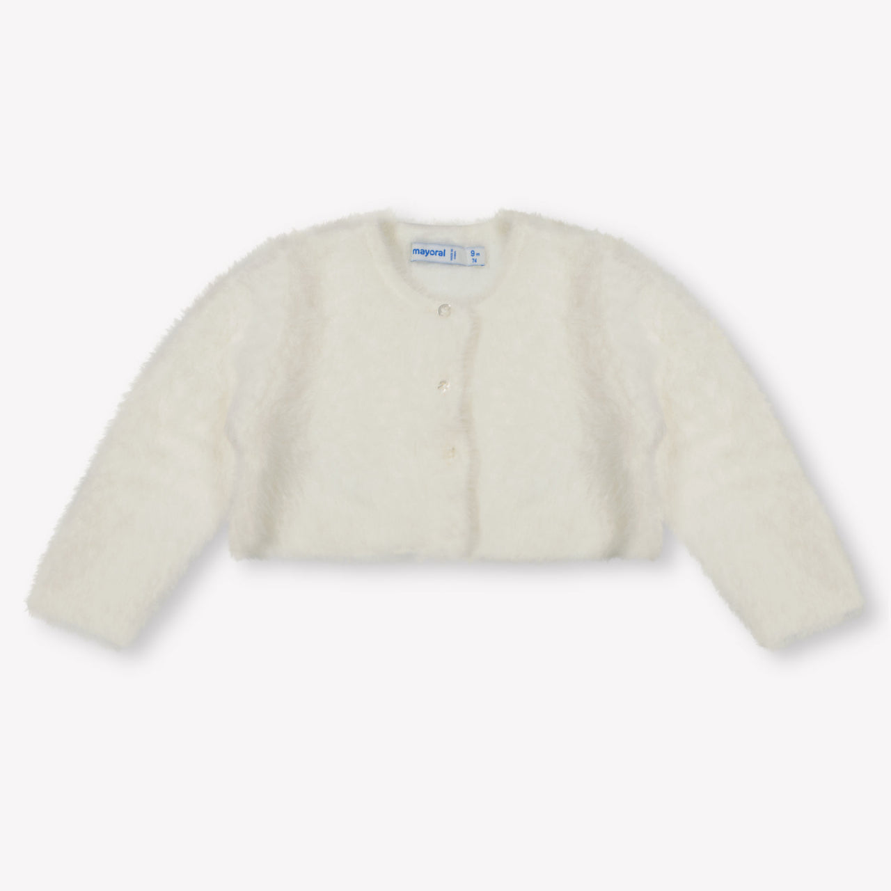 Mayoral Baby Meisjes Vest In Off White