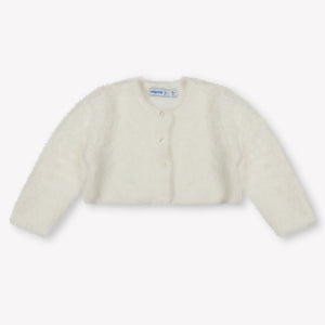 Mayoral Baby Meisjes Vest In Off White