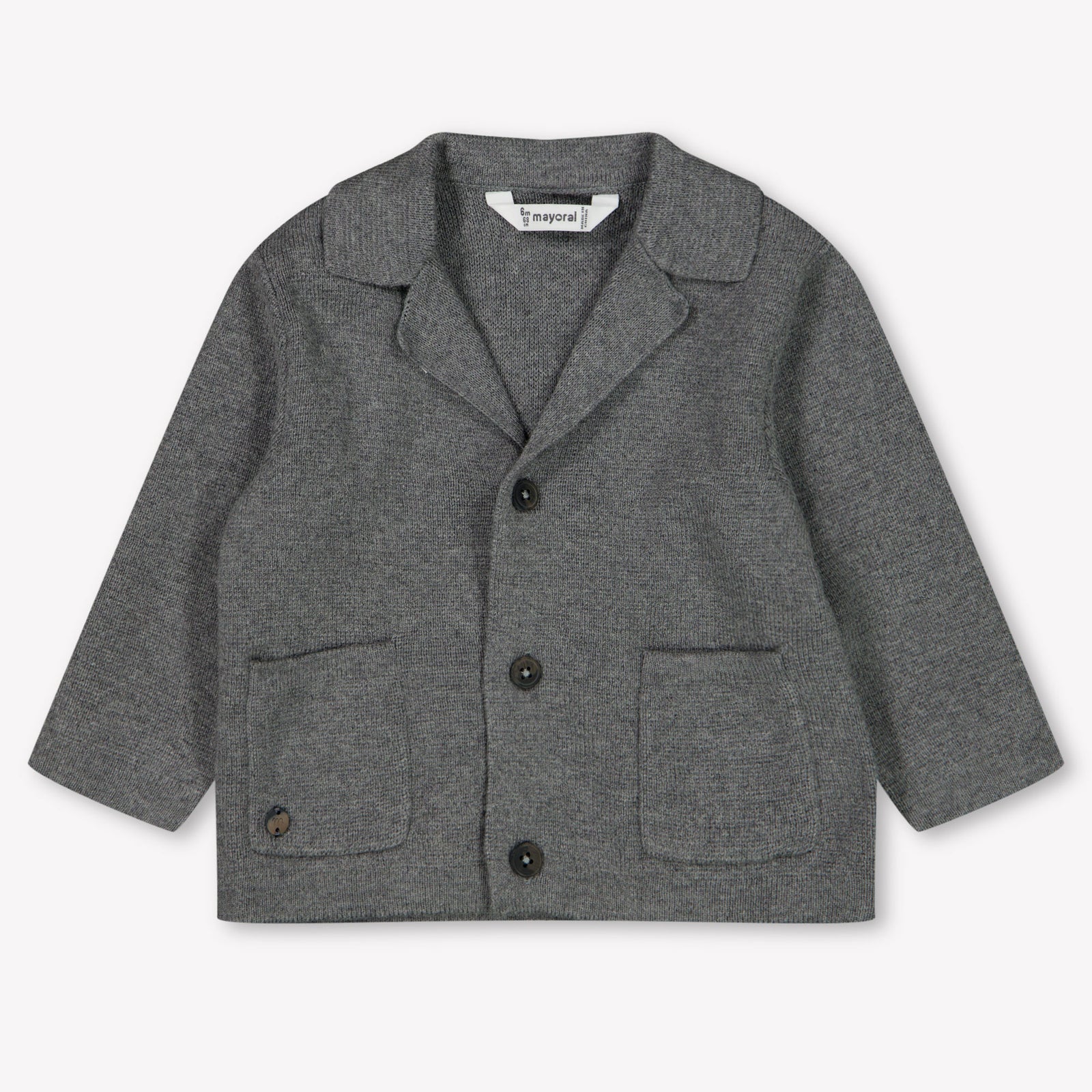 Mayoral Baby Jongens Vest In Donker Grijs