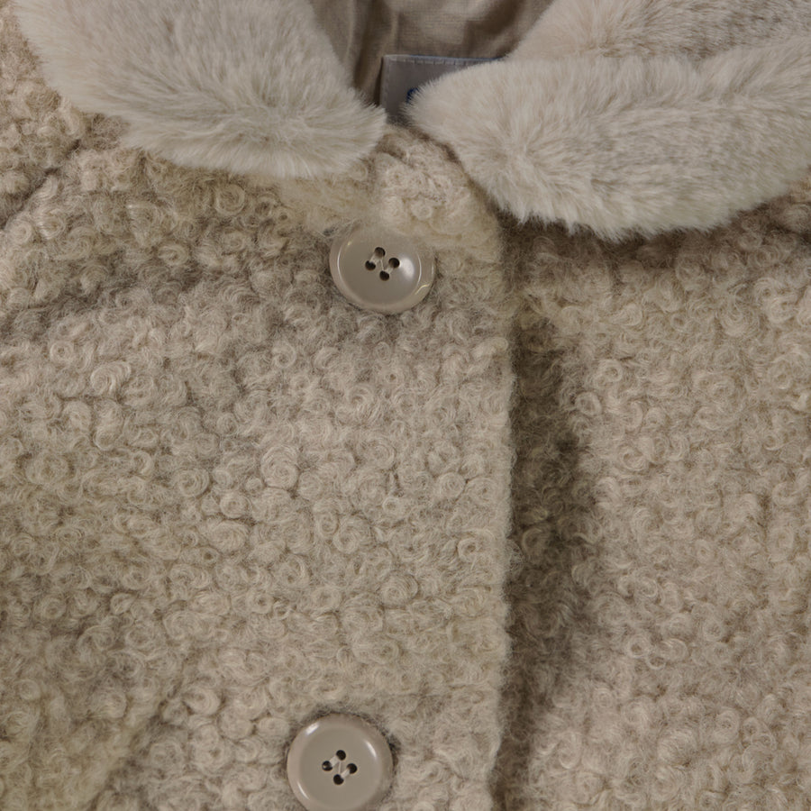 Mayoral Baby Meisjes Winterjas In Licht Beige