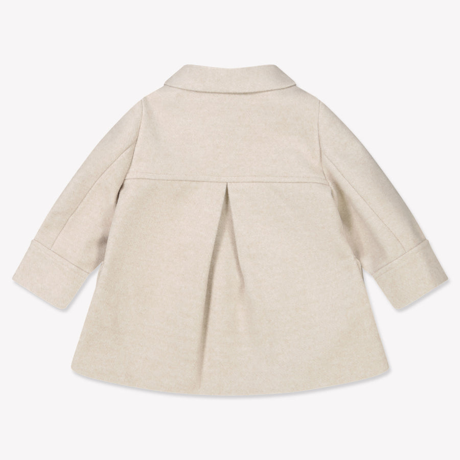 Mayoral Baby Meisjes Winterjas In Off White