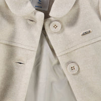Mayoral Baby Meisjes Winterjas In Off White