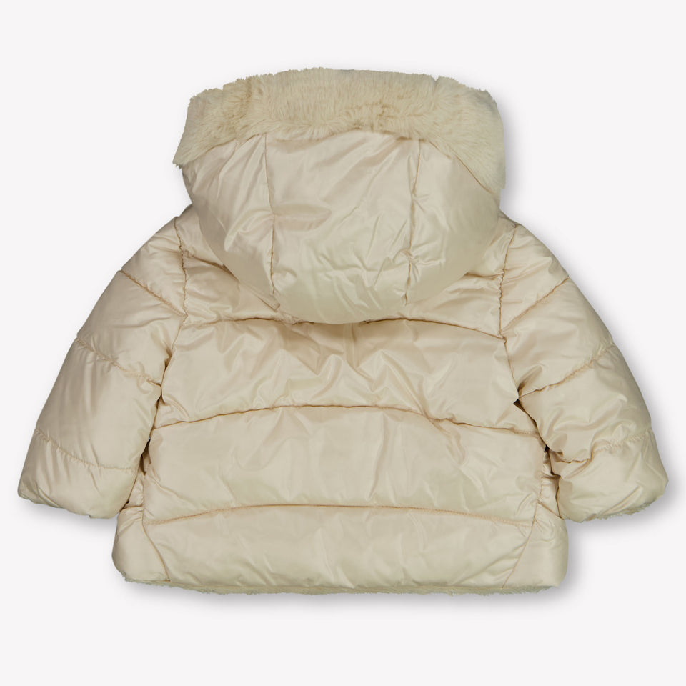 Mayoral Baby Meisjes Winterjas In Licht Beige