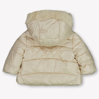 Mayoral Baby Meisjes Winterjas In Licht Beige