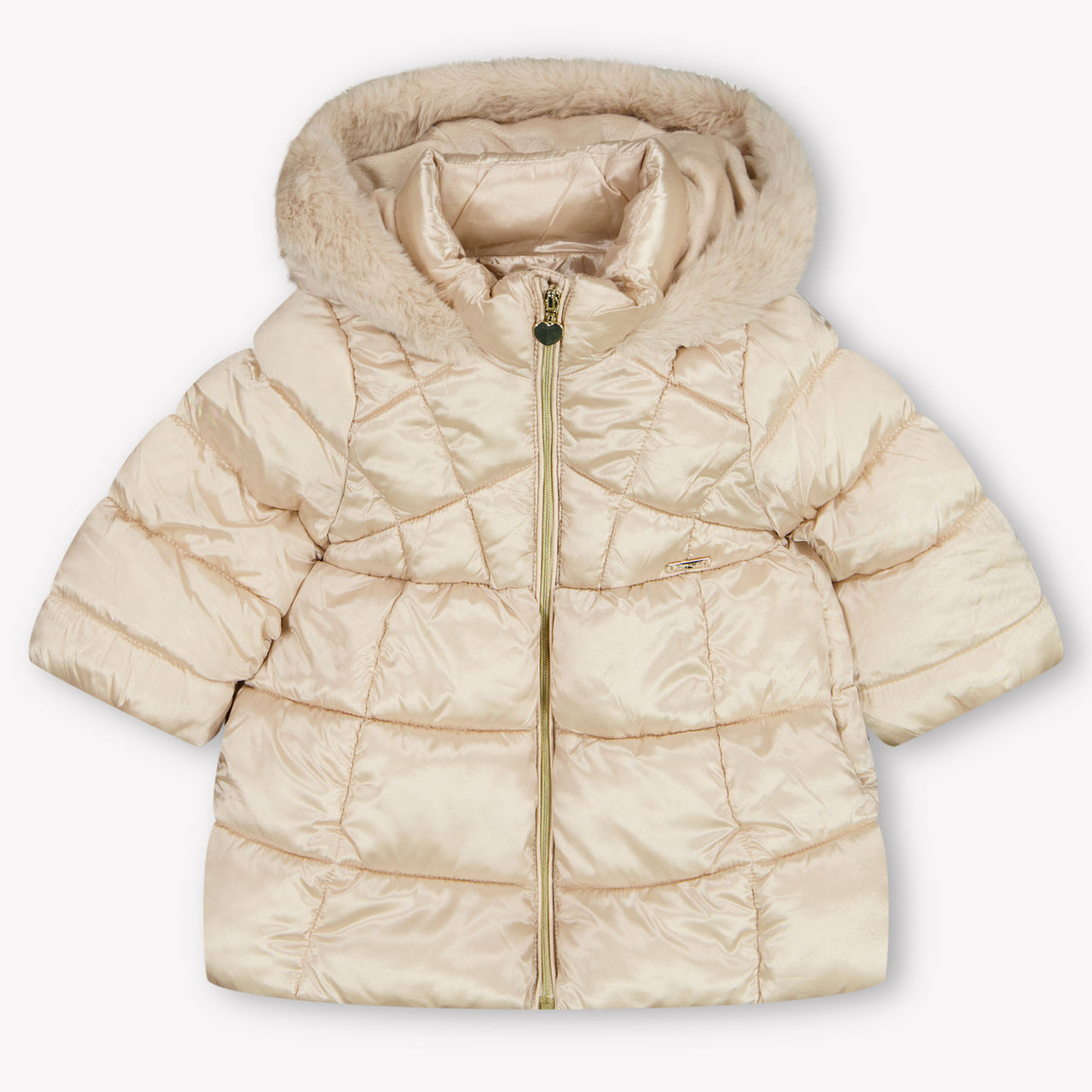 Mayoral Baby Meisjes Winterjas In Beige