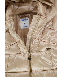 Mayoral Baby Meisjes Winterjas In Beige