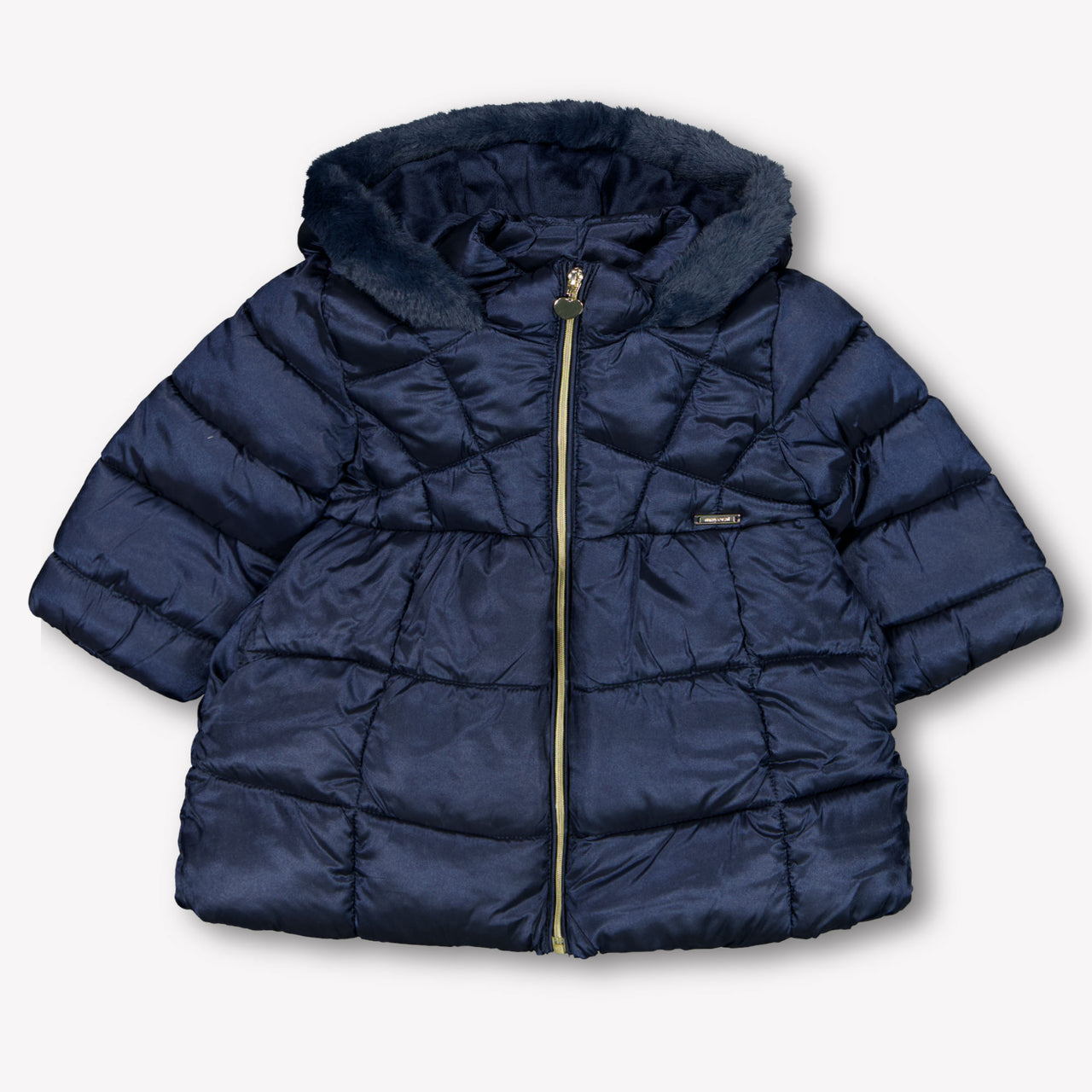 Mayoral Baby Meisjes Winterjas In Navy