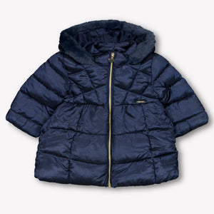 Mayoral Baby Meisjes Winterjas In Navy