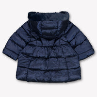 Mayoral Baby Meisjes Winterjas In Navy
