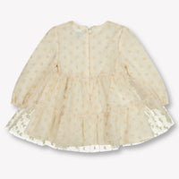 Mayoral Baby Meisjes Jurk In Off White