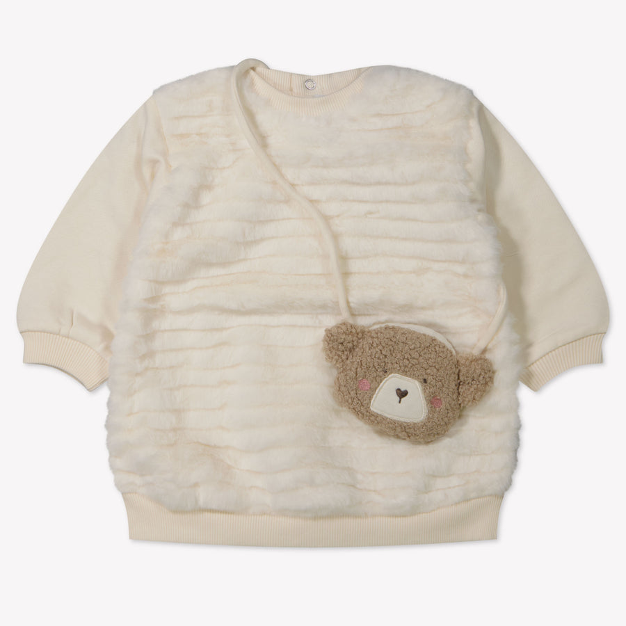 Mayoral Baby Meisjes Jurk In Licht Beige