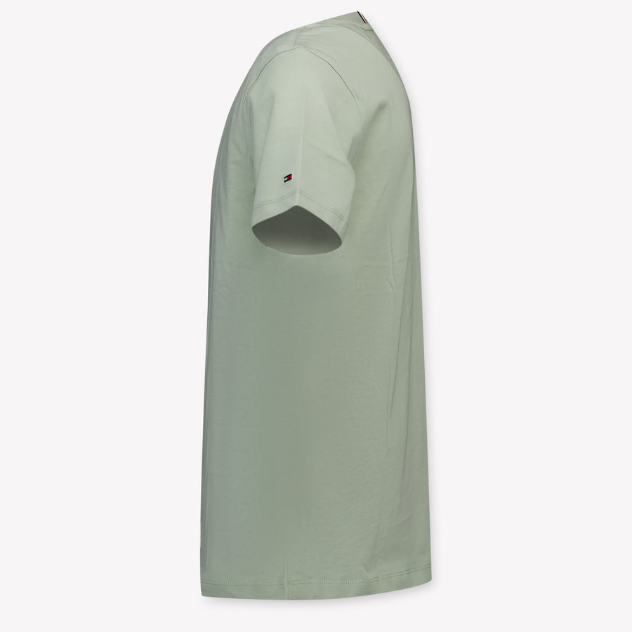 Tommy Hilfiger Kinder Jongens T-Shirt In Licht Groen