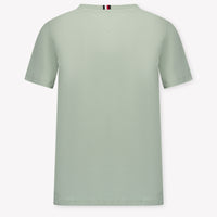 Tommy Hilfiger Kinder Jongens T-Shirt In Licht Groen