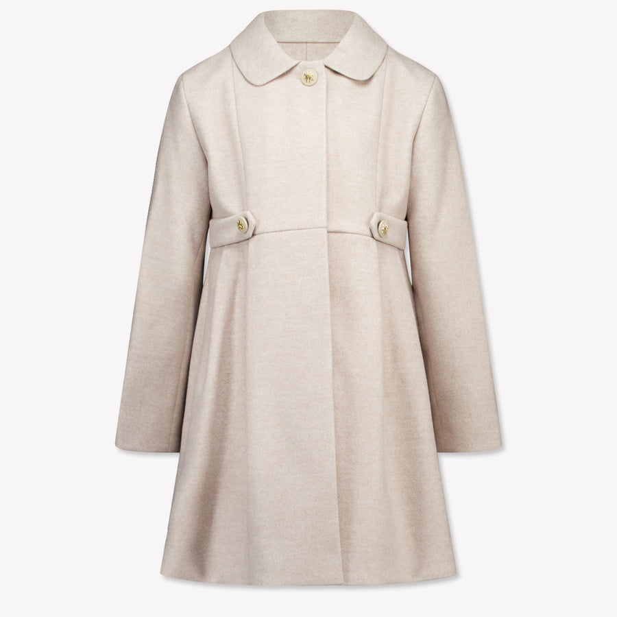 Mayoral Kinder Meisjes Winterjas In Licht Beige