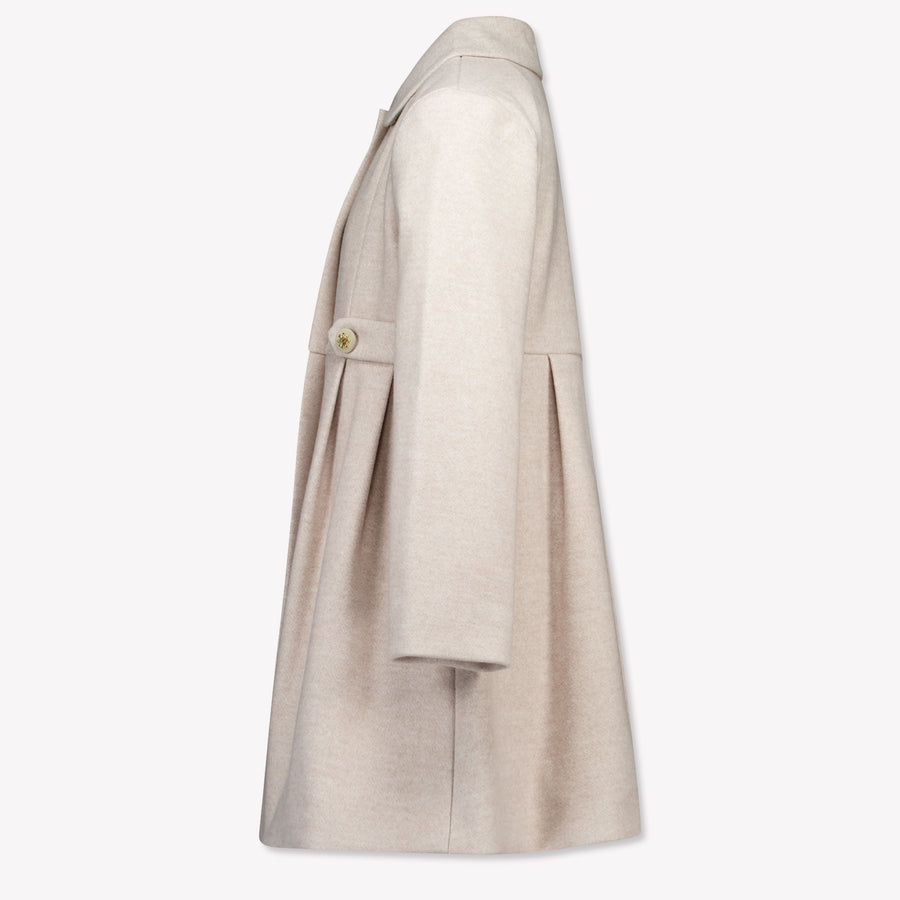 Mayoral Kinder Meisjes Winterjas In Licht Beige