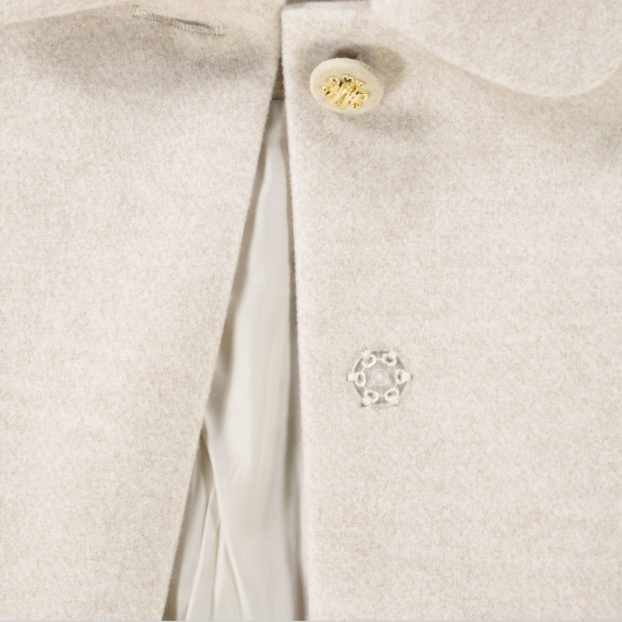 Mayoral Kinder Meisjes Winterjas In Licht Beige