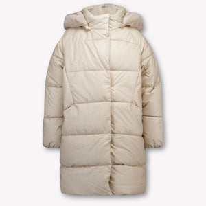 Mayoral Kinder Meisjes Winterjas In Beige