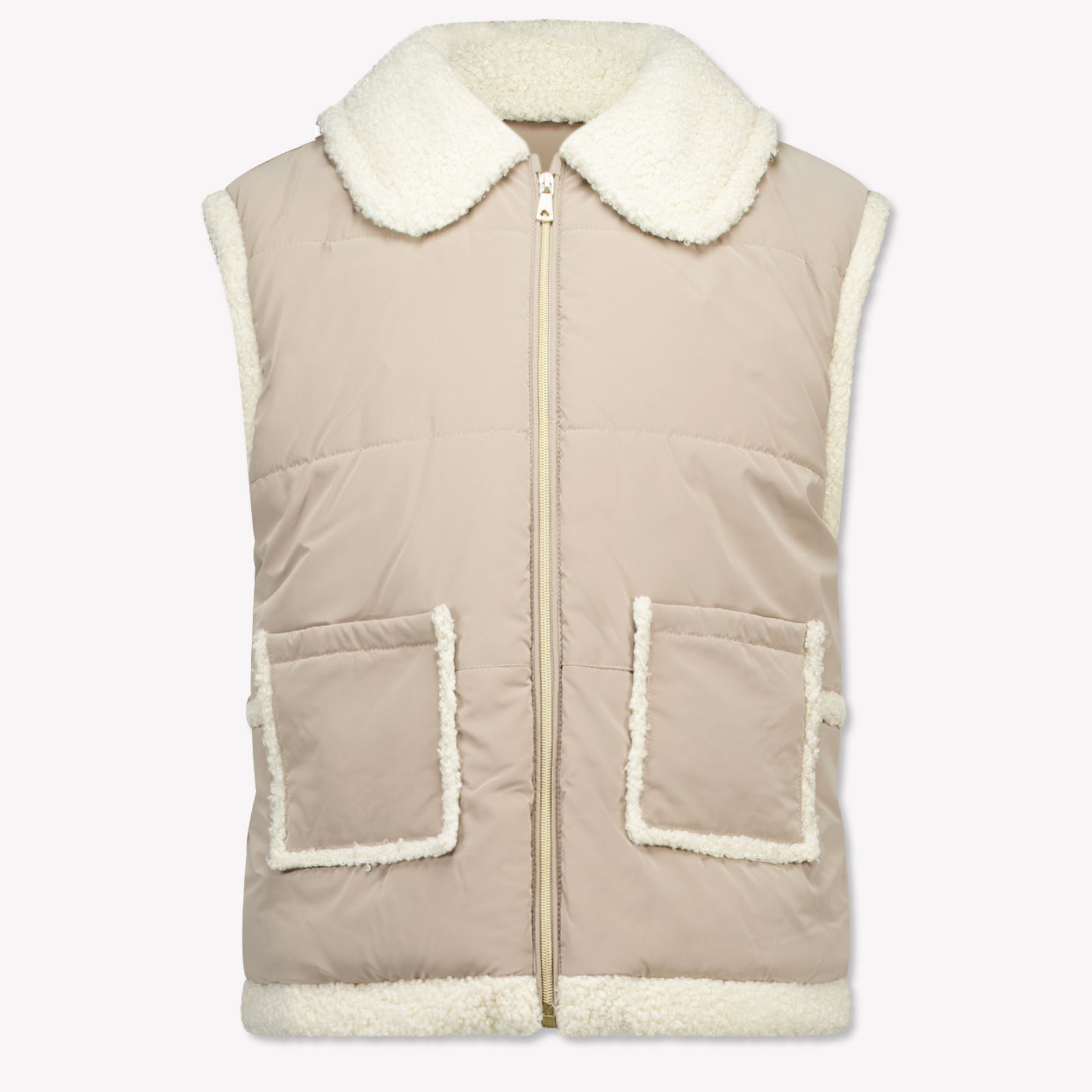 Mayoral Kinder Meisjes Vest In Beige