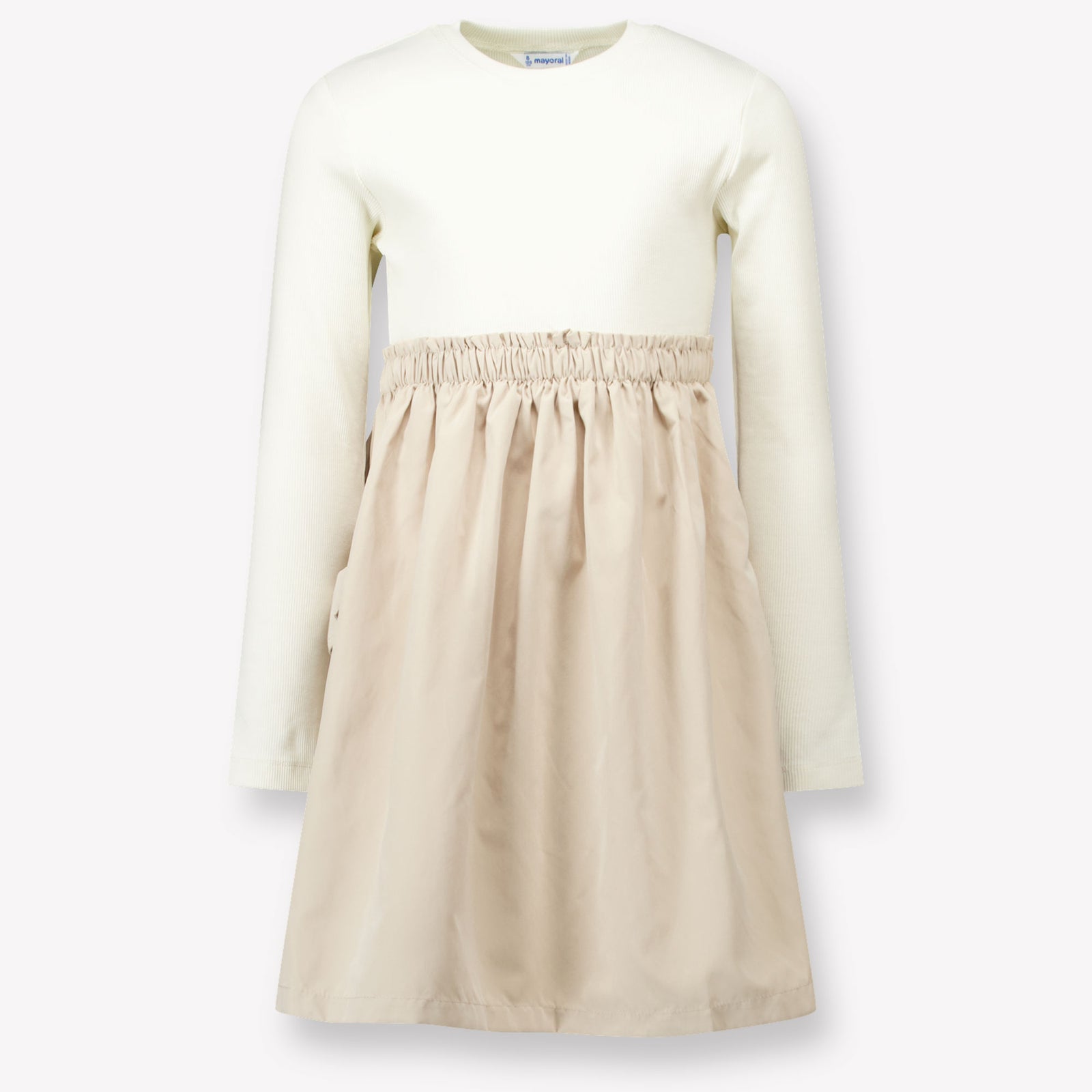 Mayoral Kinder Meisjes Jurk In Beige