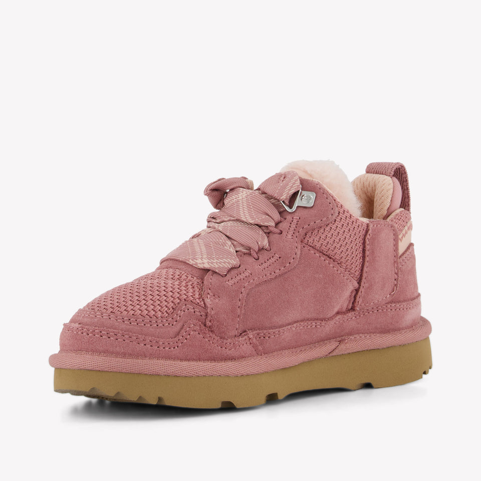 UGG Lowmel Unisex Sneakers In Licht Roze