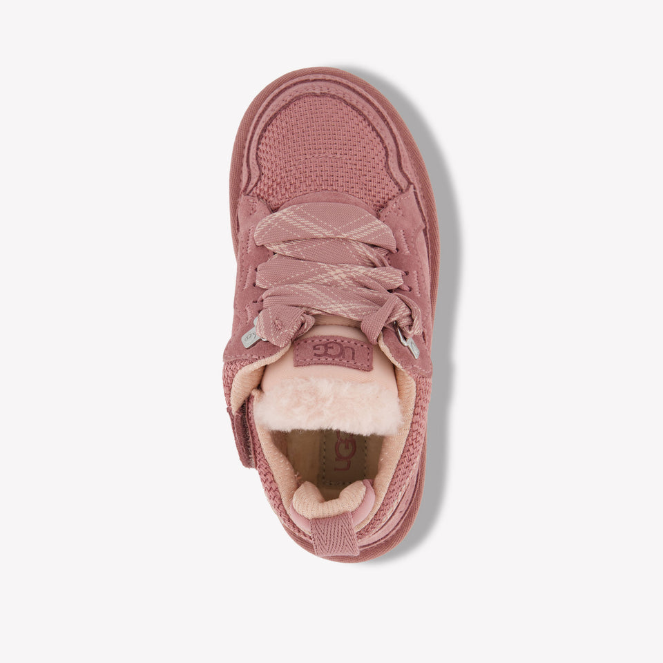 UGG Lowmel Unisex Sneakers In Licht Roze