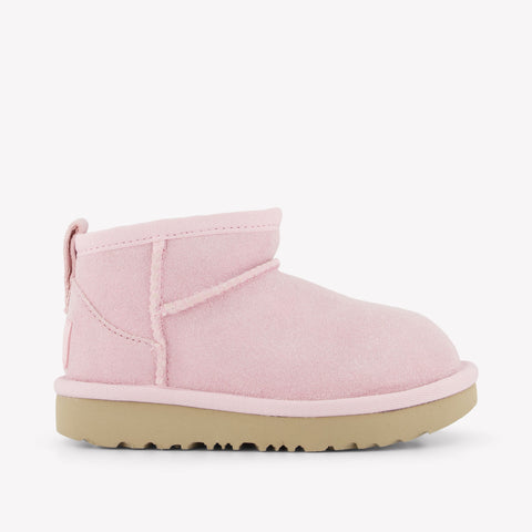 UGG Ultra Mini Meisjes Laarzen In Licht Roze