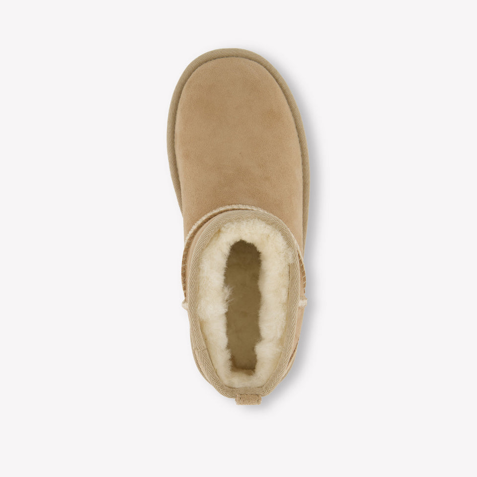 UGG Ultra Mini Unisex Laarzen In Zand