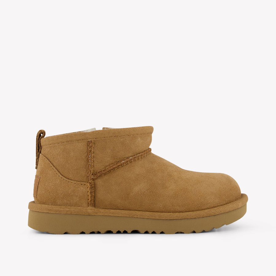 UGG Ultra Mini Zipper Kinder Unisex Laarzen In Camel