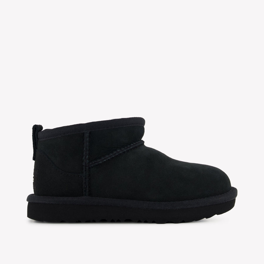 UGG Ultra Mini Zipper Kinder Unisex Laarzen In Zwart