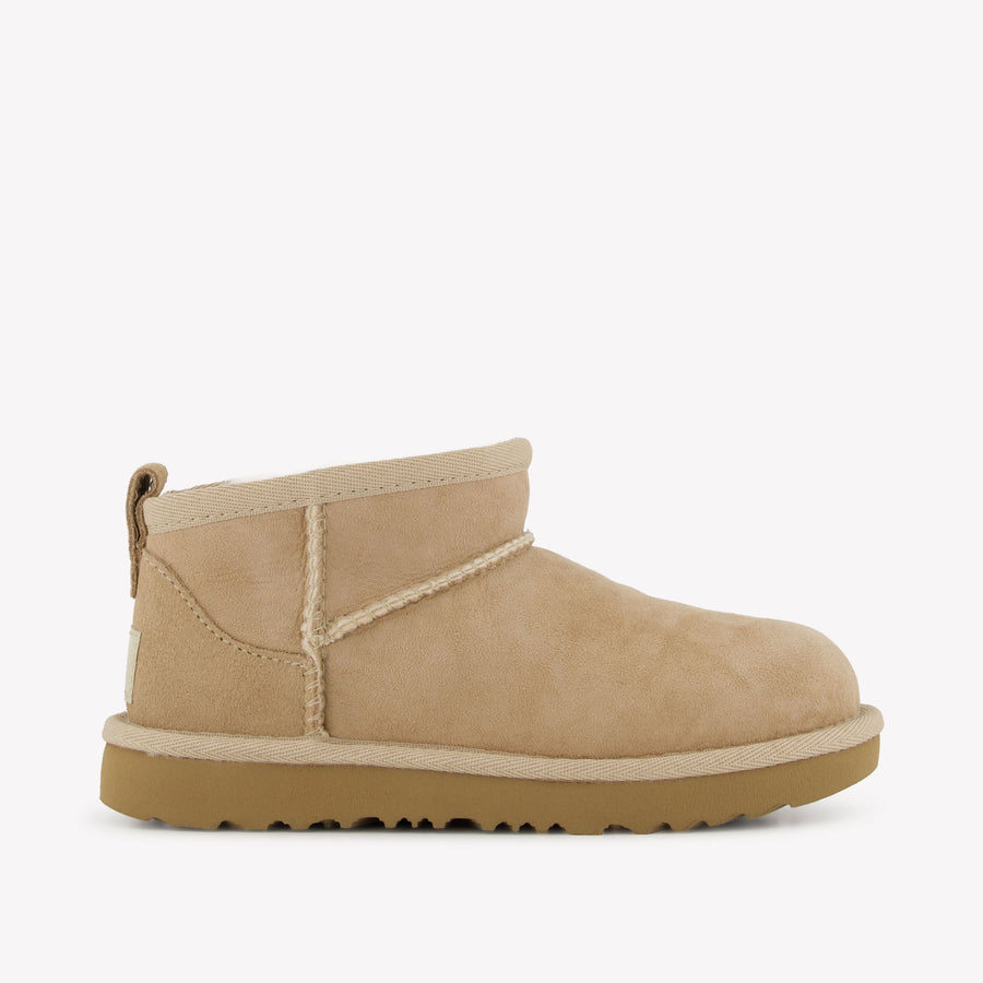 UGG Ultra Mini Zipper Kinder Unisex Laarzen In Zand