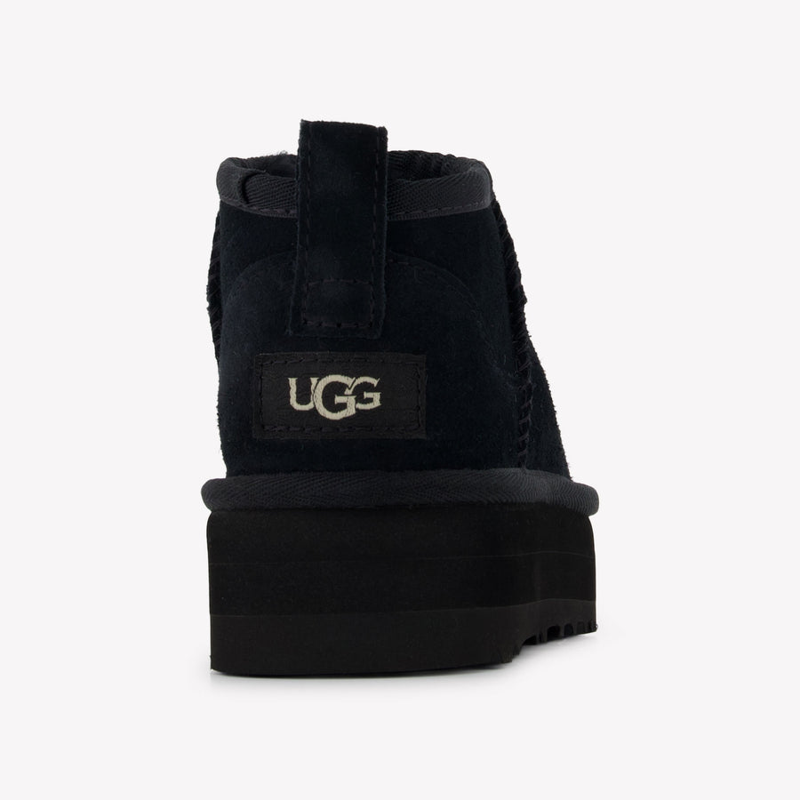 UGG Ultra Mini Platform Meisjes Laarzen In Zwart